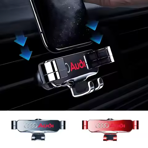 Car Mobile Phone Holder Support Air Vent Phone Mount Accessories For Audi A3 A4 A5 A6 A7 A8 S4 S5 S6