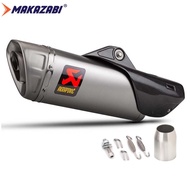 ระบบไอเสียรถจักรยานยนต์ท่อไอเสียท่อไอเสียท่อระบายปลายท่อปลายท่อไอเสียพลังงานคาร์บอนไฟเบอร์ DB Killer