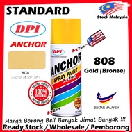 ANCHOR Spray Paint 100% Premium Quality - 808 Gold (Bronze)