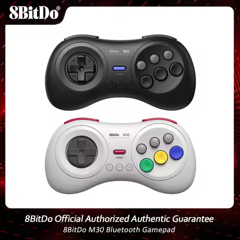 8BitDo M30 Bluetooth Gamepad Game Controller Handle For Sega Genesis Style For Android /Windows/Mac 