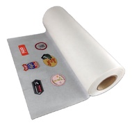 Hotmelt Iron On Adhesive Film Adhesive Sheet Embroidered Glue Emblem Logo Nametag Adhesive Fabric Ha