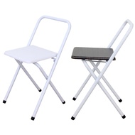 [特價]【頂堅】鋼管(木製椅座)折疊椅/餐椅/露營椅/摺疊椅-二色可選-2入組深胡桃木色