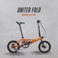 Sepeda Lipat United Roar 2.0 16 Inch United Fold - gowes laju
