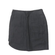 3.1 Phillip Lim 3.1 Phillip Lim亞麻雙口袋緊身裙，36 碼，黑色。