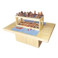 泥瓦匠手工桌DIY小小建築師兒童益智玩具迷你磚塊搭建親子樂園