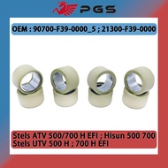 8PCS Variator Weight For Stels DINLI 600 700 800 Hisun 500 700  90700-F39-0000 21300-F39-0000 Roller