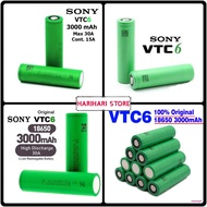 *SONY MURATA VTC6 BATTERY 18650* ORIGINAL MURATA SONY VTC6 18650 BATTERY 3.7V 3000MAH 30A ORIGNAL SONY BATTERY 18650