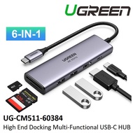 Ugreen UG-CM511-60384 HIGH END DOCKING USB-C 3.1 TO 2*USB-A 3.0+HDMI 4K@60HZ+SD/TF+PD CONVERTER - Ug