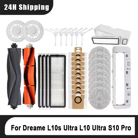 Dreame L10s Ultra / L10S Pro For XIAOMI Mijia Omni 1S B101CN B116 X10+ X20+ Main Side Brush Hepa Fil