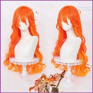 HT2 Wuthering Waves AUGUSTA Cosplay Wig Anime Hair Hairpiece Heat Resistant Halloween Party TH2