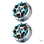 SUP P1604 FPV Brushless Motor with Visible Blue Open-Top Rotor Central Shaft Metal Housing for 3 5In