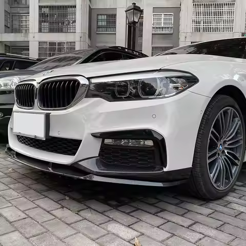 For BMW 5 Series G30 Pre Sport 2018 2019 2020 Model Front Lip, Front Shovel, Front Bumper Corner Ext