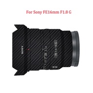 For Sony FE16mm F1.8 G Lens Decal Skin FE16 F1.8G Lens Wrap Cover 16 1.8 Sticker SEL16F18G Protectiv
