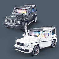 Koleksi Model Kereta Mercedes-Benz G-Wagon/Sound & Light Model Car/奔驰大G越野声光模型车