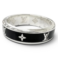 Excellent condition □ LOUIS VUITTON M1534L Ring, 2025 model, LV Spike design, AG925 Monogram pattern