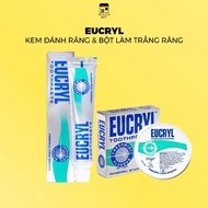 Combo Eucryl Toothpaste + Tooth Powder Freshmint 62g + Tooth Powder Freshmint 50g)