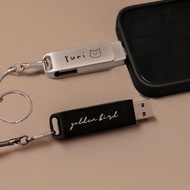 辦公報告 客製化雙用USB 雙用旋轉隨身碟 type-a type-c 質感