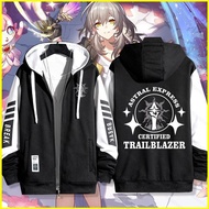 YT2 Honkai Star Rail Trailblazer anime zipper Hoodie coat jacket Unisex Top YT2