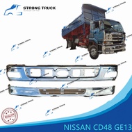 NISSAN CD48 GE13 FRT BUMPER OR APRON OR GARNISH CHROME