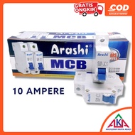 MCB Arashi 1P 4A 6A 10A 16A 20A 25A SNI 2 Year Warranty MCB 20A