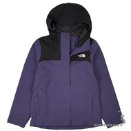 The North Face The Hooded Jacket Women's Waterproof Black Purple [Sports World] NF0A8DX87IT