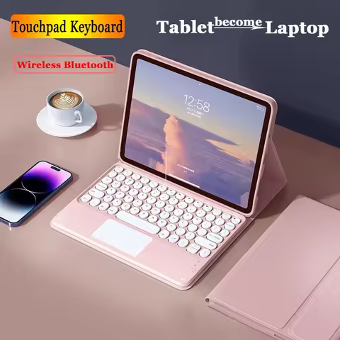 For Lenovo Xiaoxin Pad Pro GT 2025 11.1" Tablet Case TB710FU Bluetooth Touchpad Keyboard Case Wirele