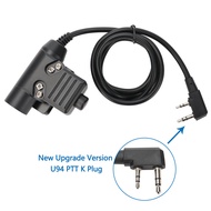 BAOFENG | Baofeng Airsoft Tactical Headset U94 PTT with Button for Baofeng UV-5R UV-S9 Plus UV-21 17