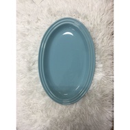Le Creuset Oval Plate 30cm : Satin Blue
