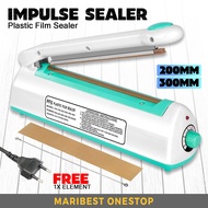Plastic Sealer Machine Impulse Sealer Plastic Seal Mesin Sealer Plastik Pelekat Plastik Makanan Heat