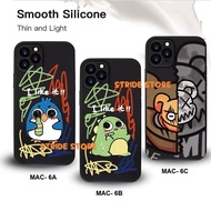 Ss case redmi note 13 pro 4g poco m6 pro 4g x6 pro 5g macaron black case gundam image
