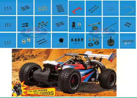 Spare Parts01 FOR FS RACING FSR 1/5 SCALE GASOLIE NITRO 2WD/4WD OFF ROAD 31CC Buggy Car FS-10203 2WD