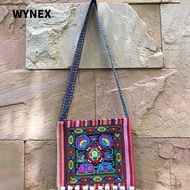 WYNEX Message Bag, Fashion Tassels Women Shoulder Bag, Hmong Tribal Ethnic Vintage Thai Indian Boho 