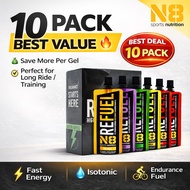 N8 Energy Gel Refuel Recharge Endurance Gel Isotonic Cycling Running Energy Gel Multiple Flavours Ha