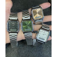 100% ORIGINAL CASIO ANADIGIT AQ-230A UNISEX WATCH / AQ-230A-1D / AQ-230A-3A / AW-230A-4A / AQ-230A-7