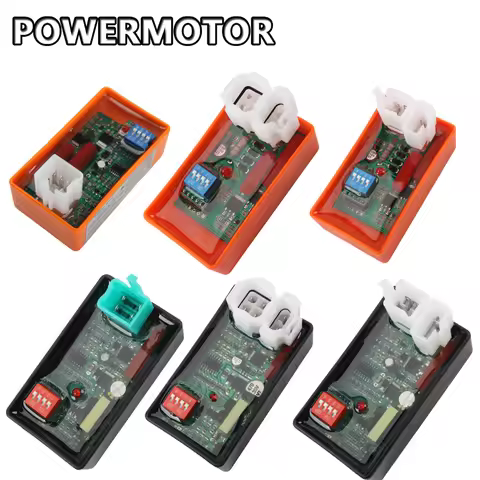 4 5 6 Pin AC CDI Racing Box DIP Switch Motorcycle Lgnition Speed For WAVE100 Racing GY6 YX140 CG 125