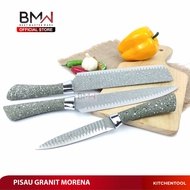 BMW Kitchen Ware - Pisau Dapur Potong Daging Sayur Super Tajam Premium Knife Morena Granit Serbaguna