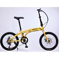❗️READY STOCK❗️VEEGO 20" FOLDING BIKE with Curve Body (20060)