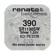 [SG] Renata 390 SR1130SW Silver Oxide Button Battery (1 Piece)