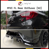 Myvi 2022 Facelift Gen3 V2 Rear Diffuser with Paint | Myvi Facelift Myvi 2022 Rear Diffuser