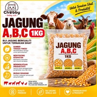 [REPACKING] 1KGMakanan Ayam Jagung  B,C JAGUNG HALUS JAGUNG KASAR