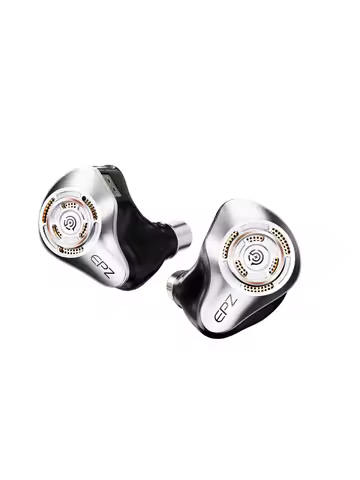 EPZ P50 1DD+2BA+2Planar Hybrid Drivers HiFi IEM 3.5/4.4 L-Shaped Replaceable Plug 6N Single Crystal