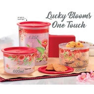 Tupperware Lucky Blooms One Touch Set of 3
