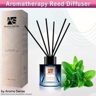 Aroma Sense Peppermint Aromatherapy Reed Diffuser (50ml), use for Aromatherapy