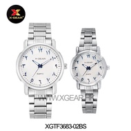 Jam X-GEAR TAWAF Men & Women Black Stainless Steel tulisan Jawi Watch XG3683-02