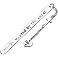 Baptism Gifts for Girls Boys 2025 Christian Confirmation Bookmark Gifts for Teens First Communion Ch