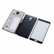 for Samsung Galaxy Note 4 N910F N910A N910P N910C Battery Back Cover+Housing Middle Frame+ LCD Displ