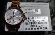 二手 ALBA 雅柏 Fashion lady 三眼水晶鏡面 石英腕錶 (AP6510X1) 34mm 手錶 有證書