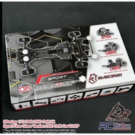 Sakura D6S 3racing Frame - RWD