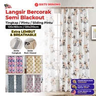 Langsir Tingkap Murah Langsir Slidinr Door Langsir Bilik Tidur Tingkap Pintu Bilik Dapur Curtain Win