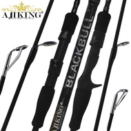 AJIKING FISHING ROD BLACK BULL #freshwater #saltwater #rod #spinningrod #castingrod